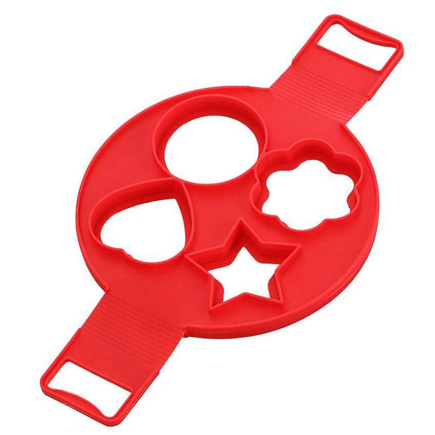 Silikone æg- og pandekageform