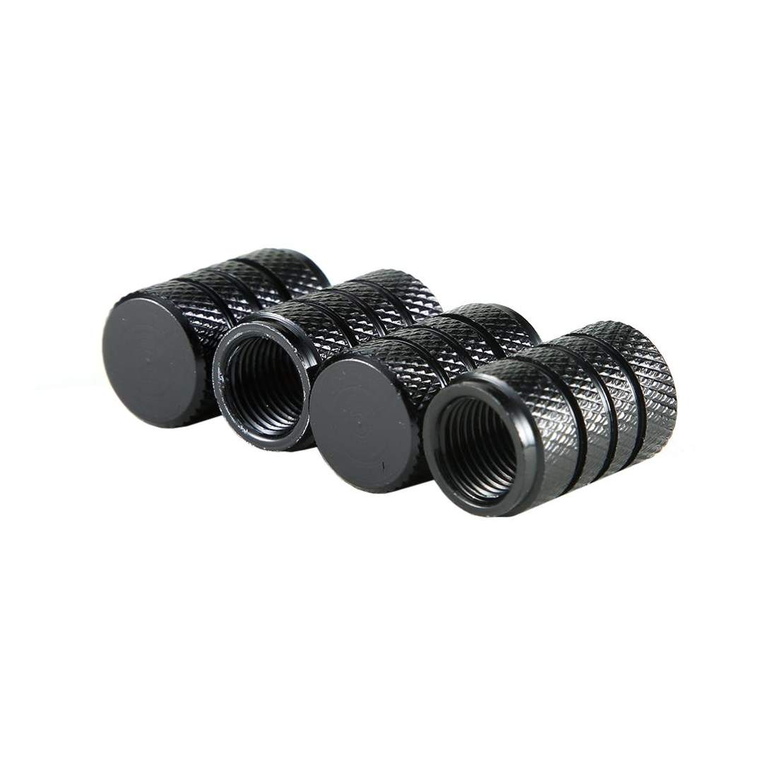 4x Ventilhattar till Bil, Aluminium - Svart | Elektronik - Biltillbehör - Övrigt | Pryloteket