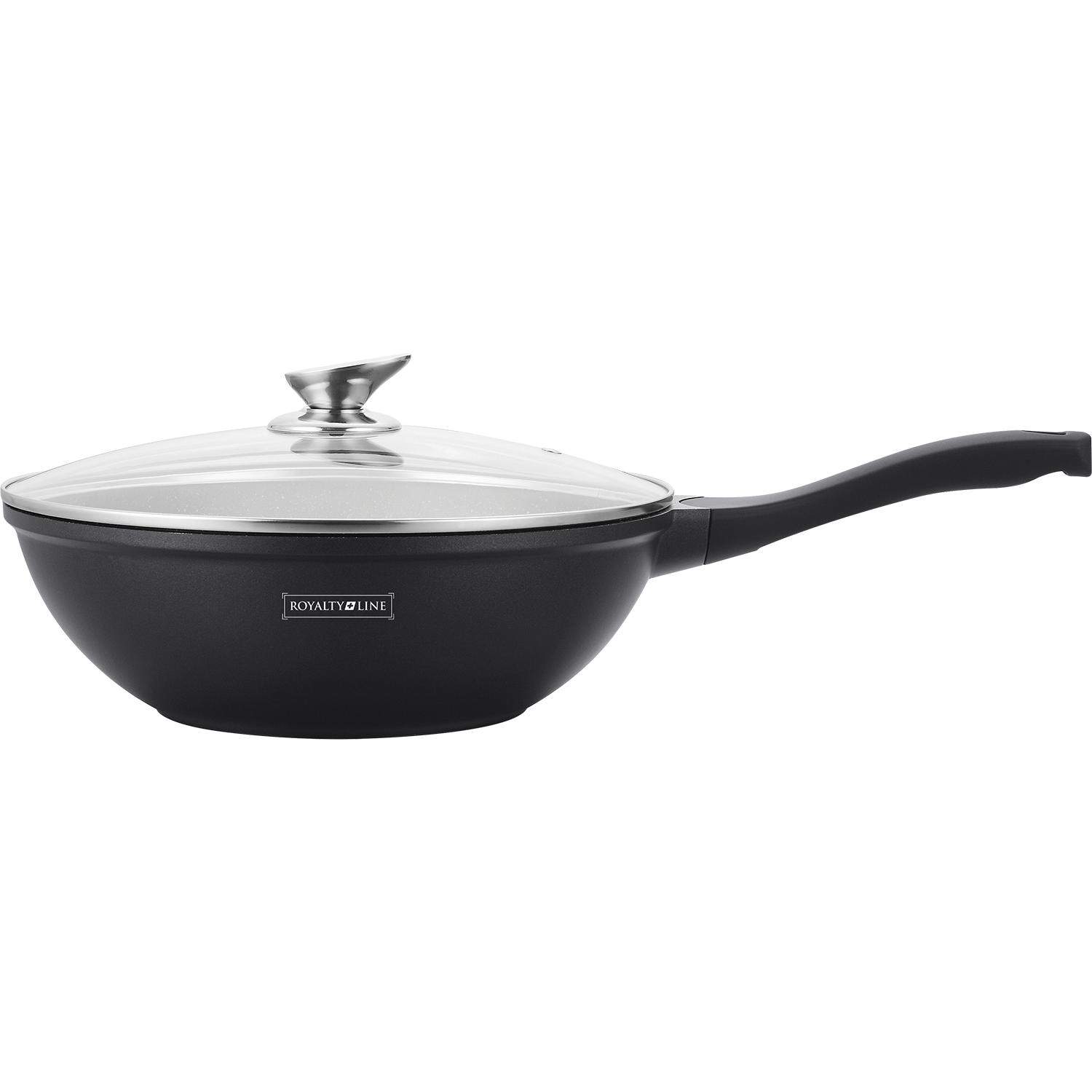 Wokpande, Marmorbelægning - Ø 28 cm