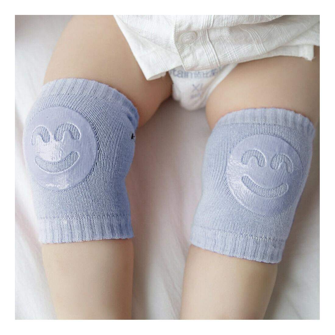 Bløde knæbeskyttere til børn - Blå
