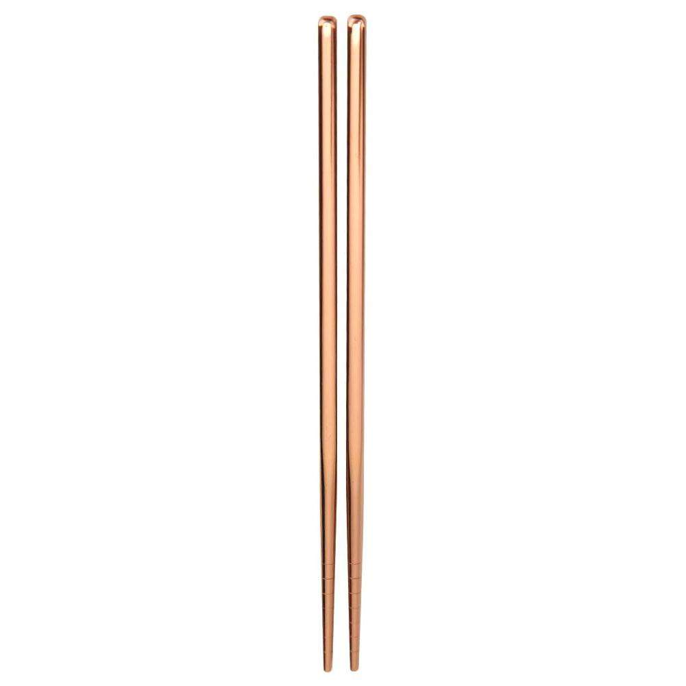 Spisepinde / Chopsticks i rustfrit stål - Bronze