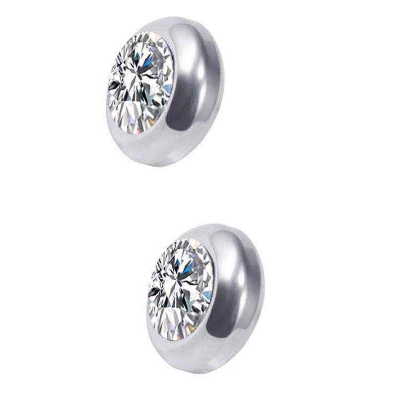 Biomagnetiske øreringe til vægttab - Sølv