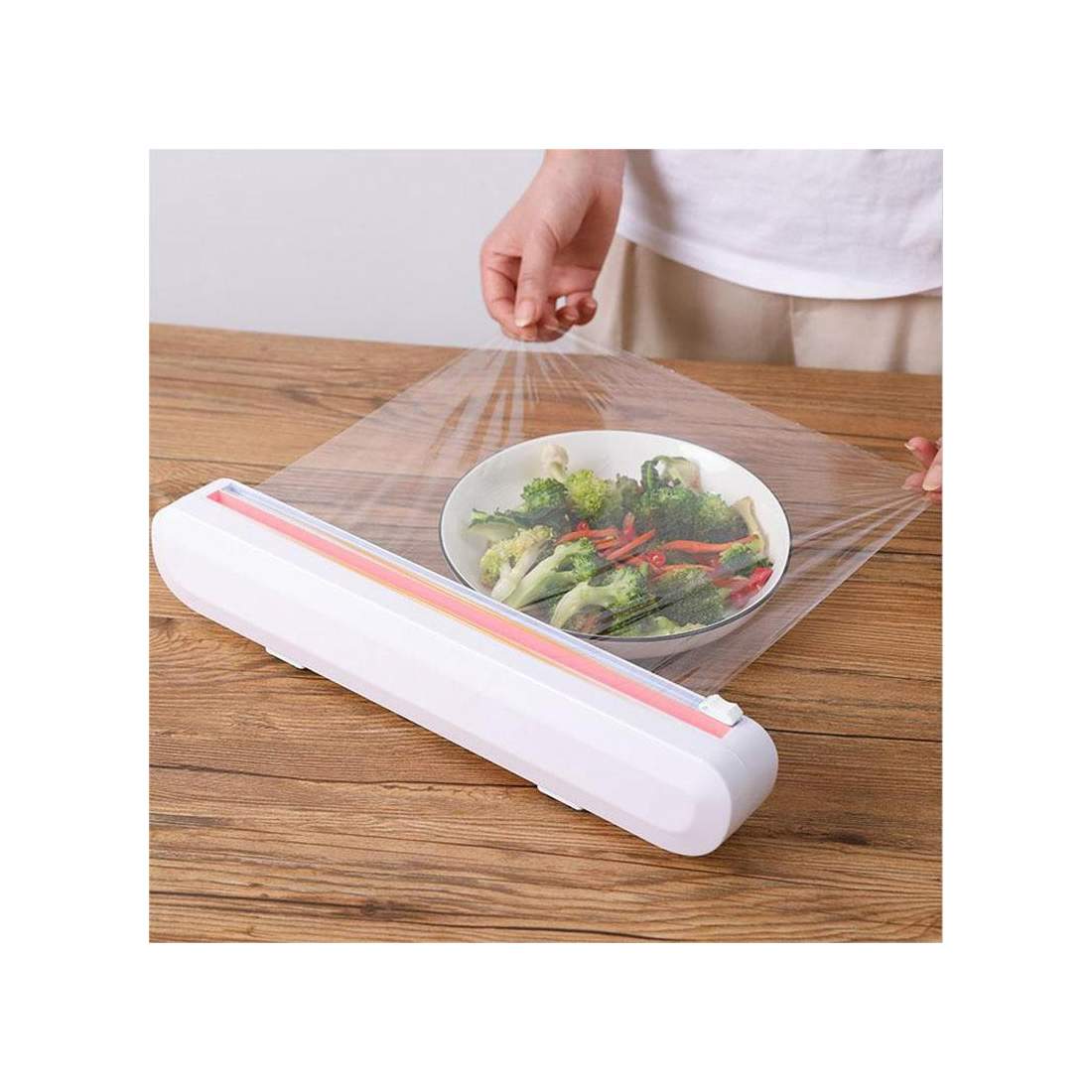 Dispenser och Skärare för Plastfolie | Hem & Hobby - Hem & Hushåll - Kök - Köksredskap - Övriga Köksredskap | Pryloteket