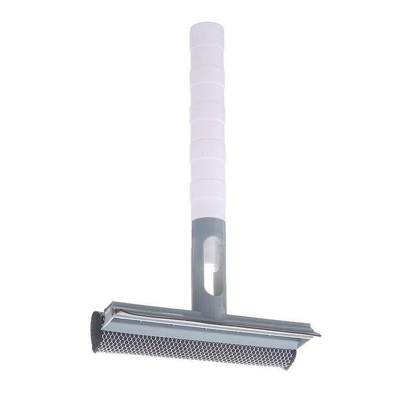 Puhdistuskaavin sisäänrakennetulla suihkepullolla - Harmaa