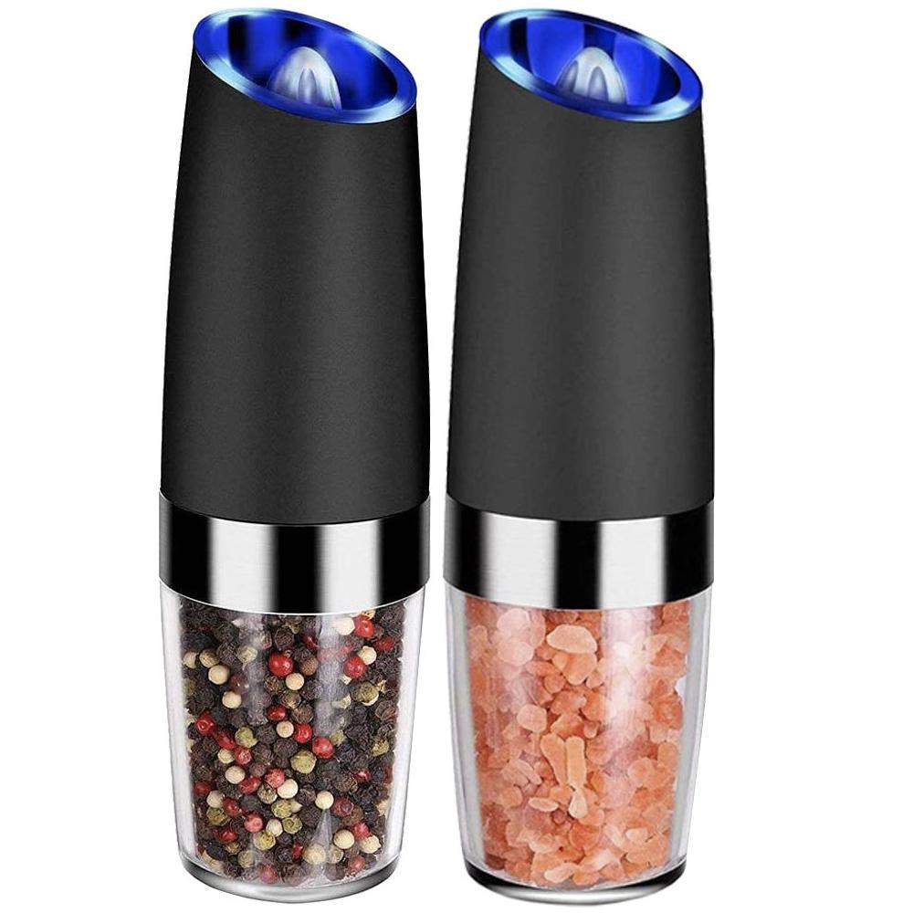 2x Sähköiset Suola- Ja Pippurimyllyt