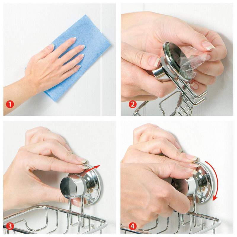 Tatkraft, Ring Lock Corner shower shelf eStore