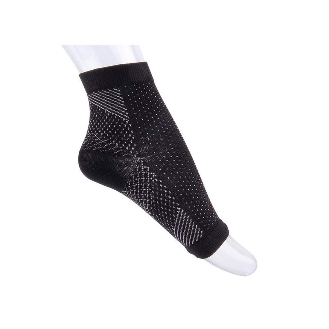 Kompressionsstrumpa med öppen tå | Hälsa & Skönhet - Personvård - Vård & Rehabilitering - Stöd & Kompression - Kompressions- & Stödstrumpor | Pryloteket