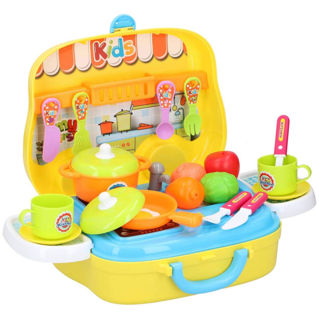 Portable Toy Kitchen 26 Parts eStore