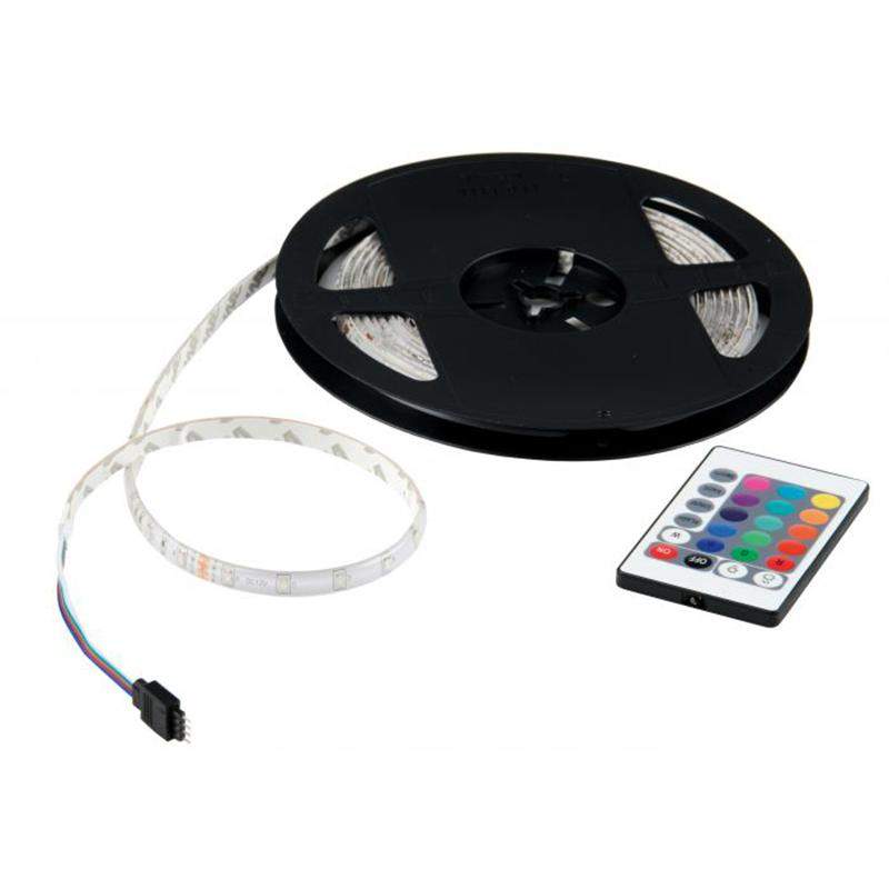 LED strip, RGB - 16 lysfarver - 3 m