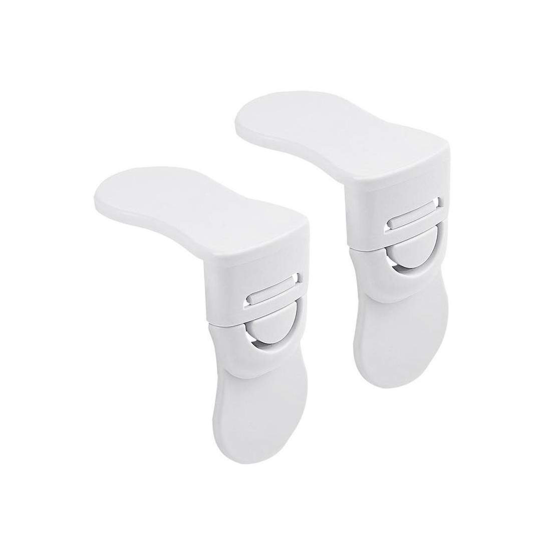 2x Barnlås för Skåp - Vit | Hem & Hobby - Hem & Hushåll | Pryloteket