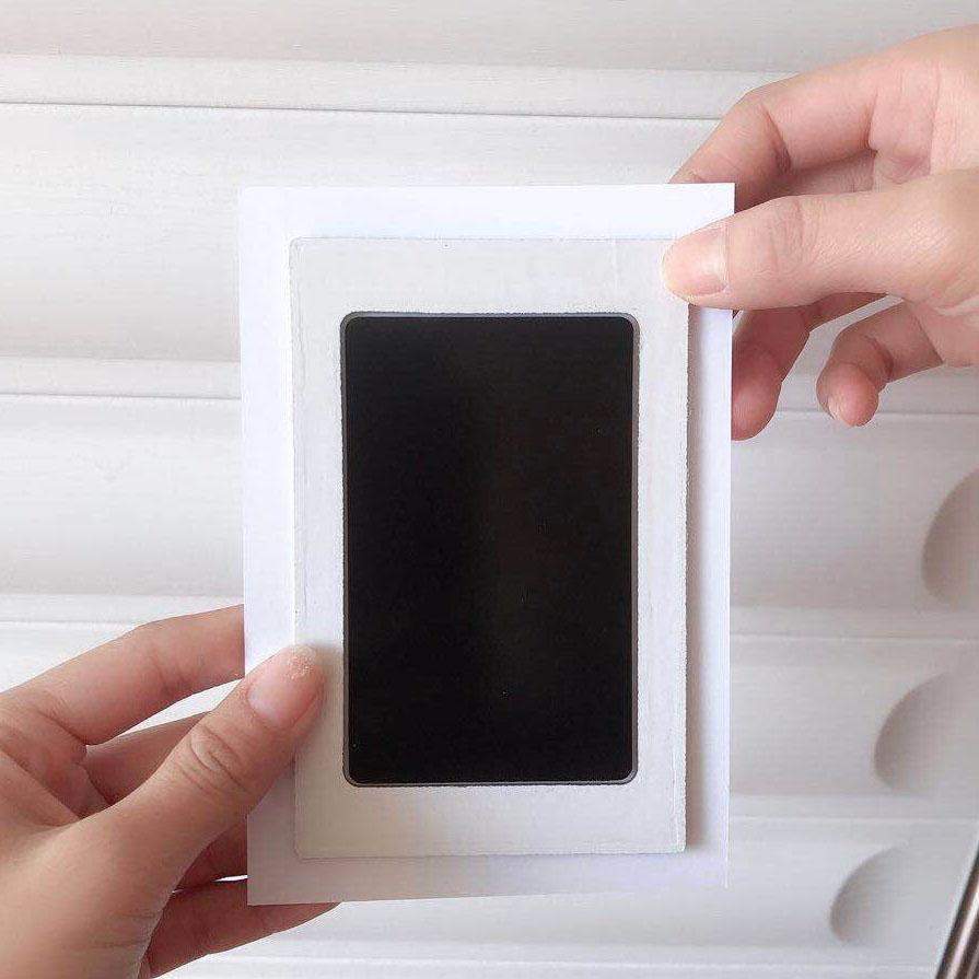 Kit til pote- og håndaftryk - sort