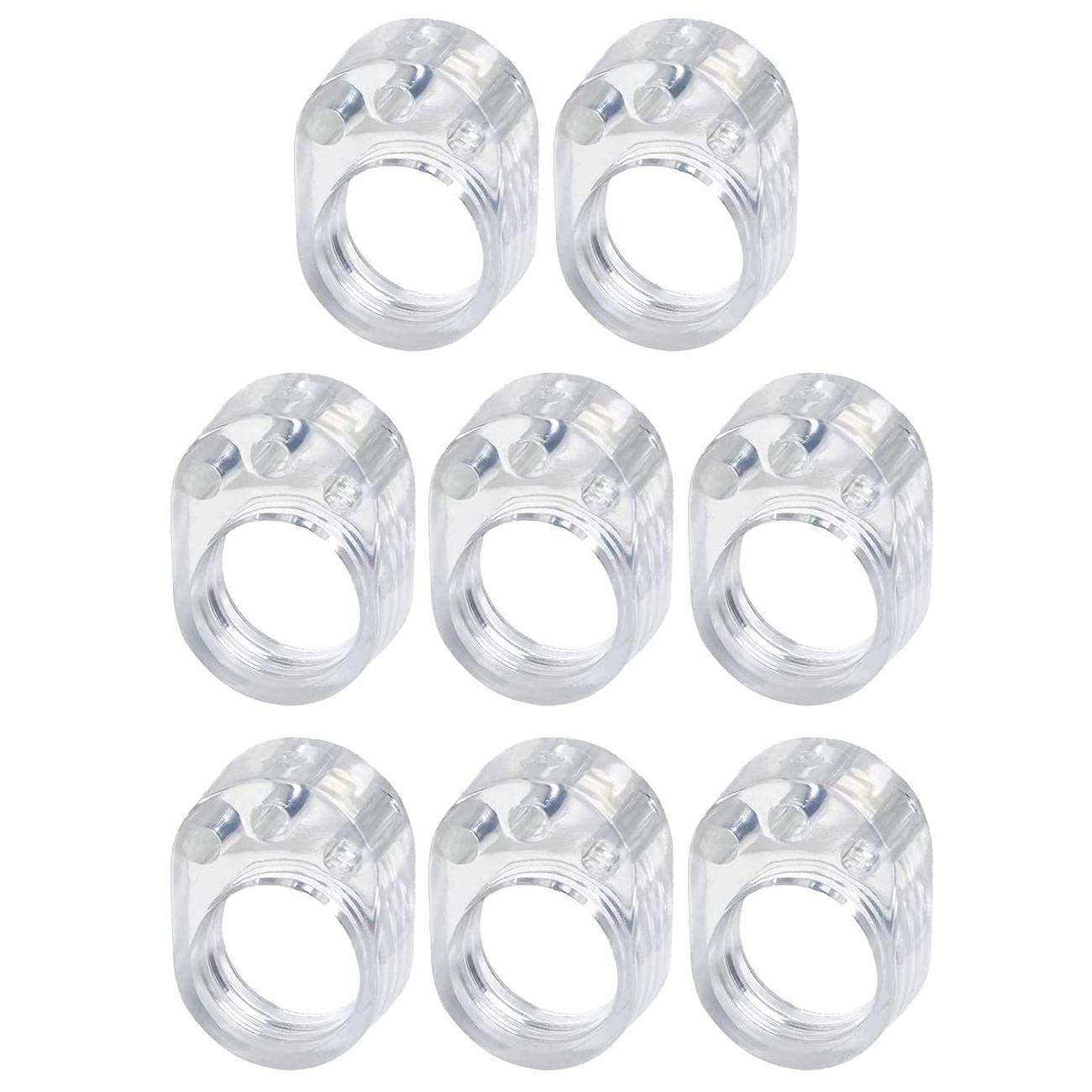 8x Dörrstopp för Handtag - Transparent | Hem & Hobby - Hem & Hushåll - Inredning & Dekoration - Övriga Inredningsdetaljer | Pryloteket