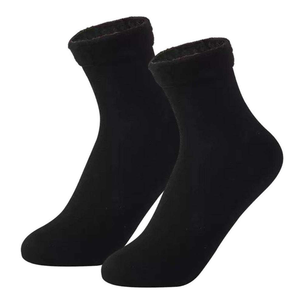 Strumpor med Fuskpälsfoder, Svart - Strl 36-42 | Mode & Accessoarer - Kläder - Strumpor | Pryloteket