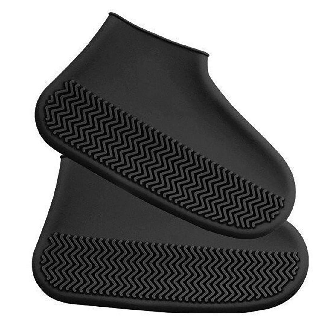 Vandtætte skobetræk, Anti-Slip - Sort
