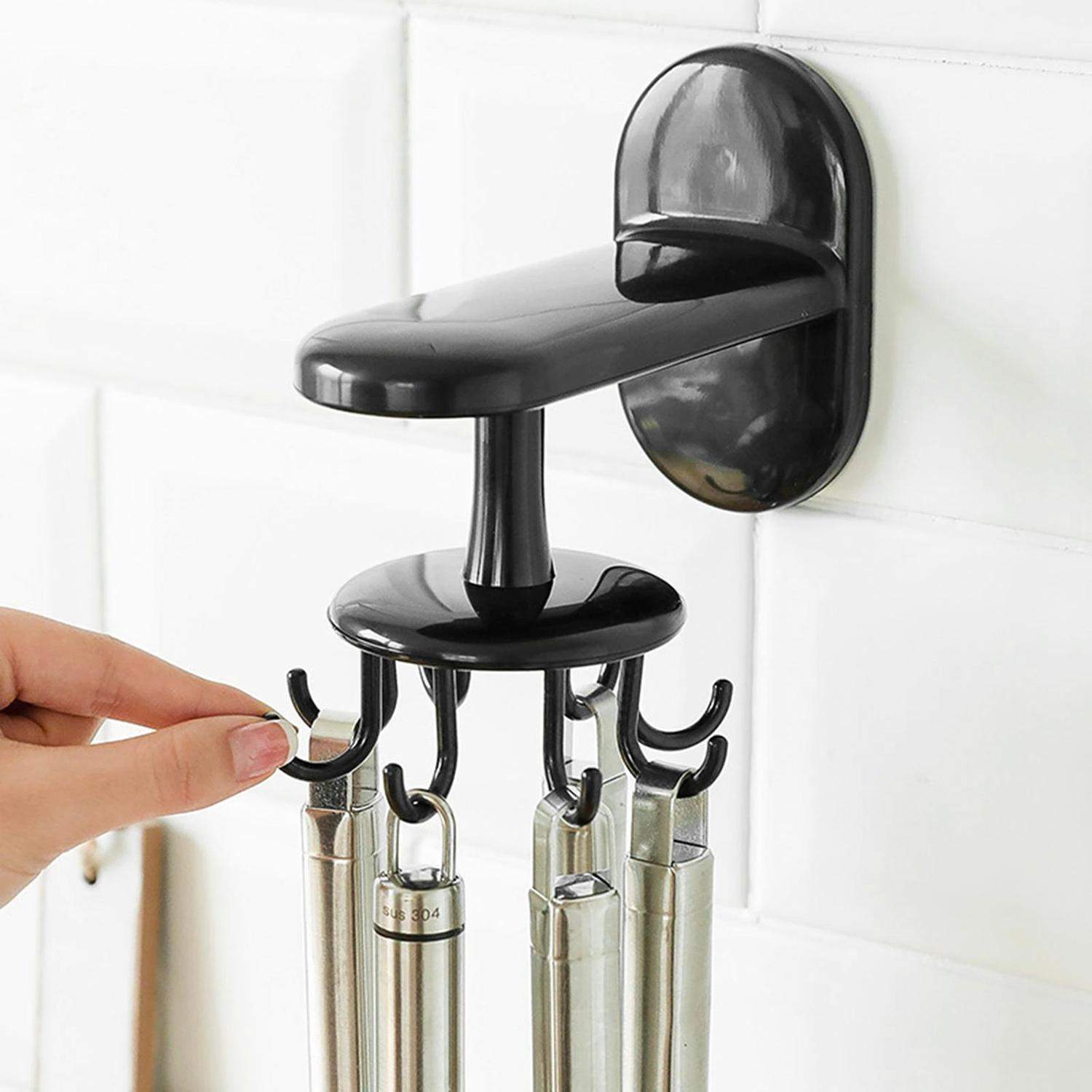 Selvklæbende bøjle med kroge