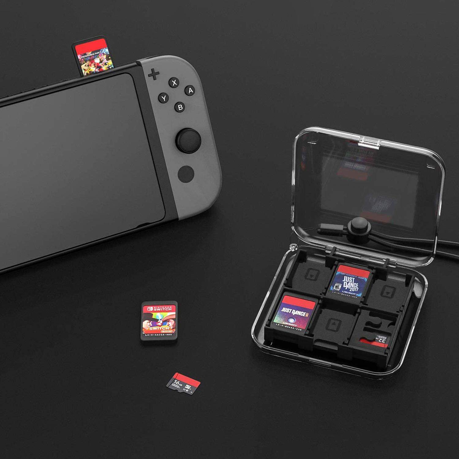 Opbevaringsetui til Nintendo Switch-spil