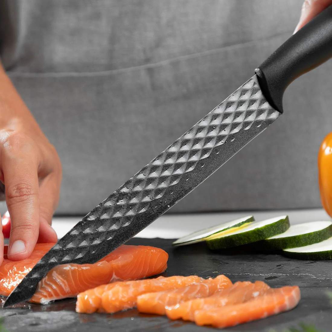 Knife Set, 6 Pieces Stainless Steel eStore