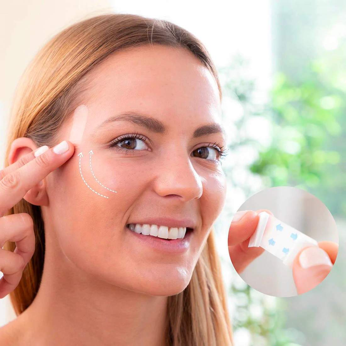 Ansiktslyfts-tejp - 40 st | Hälsa & Skönhet - Hud- & Ansiktsvård | Pryloteket