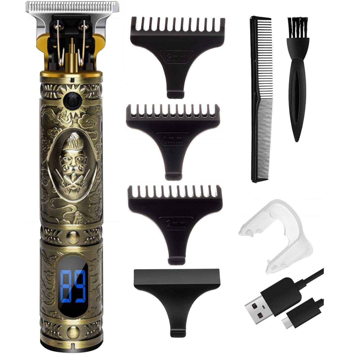 Skægtrimmer / Hårtrimmer Mandorian PRO - Bronze
