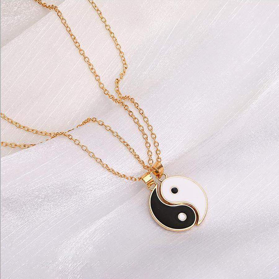 Ystävyys kaulakoru - Yin ja Yang