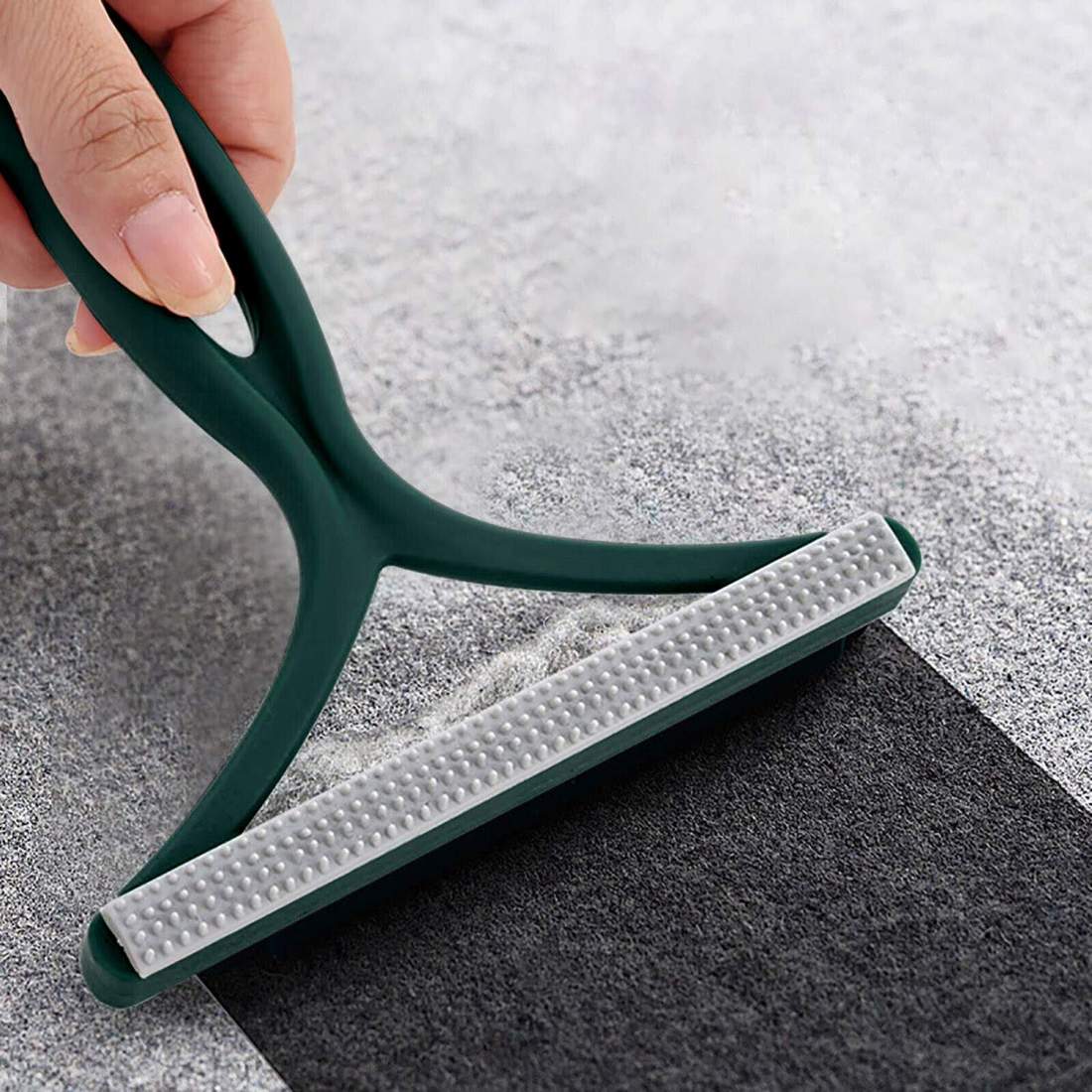 Dubbelsidig Hårskrapa - Grön | Hem & Hobby - Hem & Hushåll - Rengöring & Städning | Pryloteket