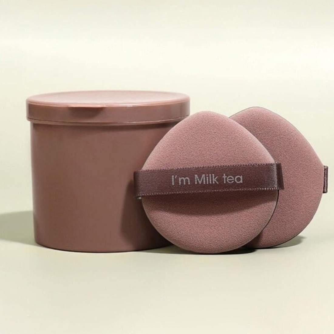 7x Puderpuffar med Förvaringsburk | Hem & Hobby - Hem & Hushåll - Kök - Köksförvaring - Förvaringsburkar | Pryloteket