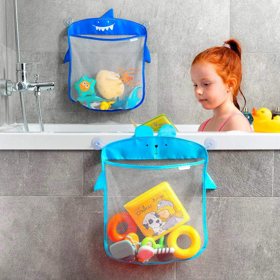 Badförvaring med Djurdesign - 2-pack | Hem & Hobby - Hem & Hushåll - Förvaring & Organisering | Pryloteket