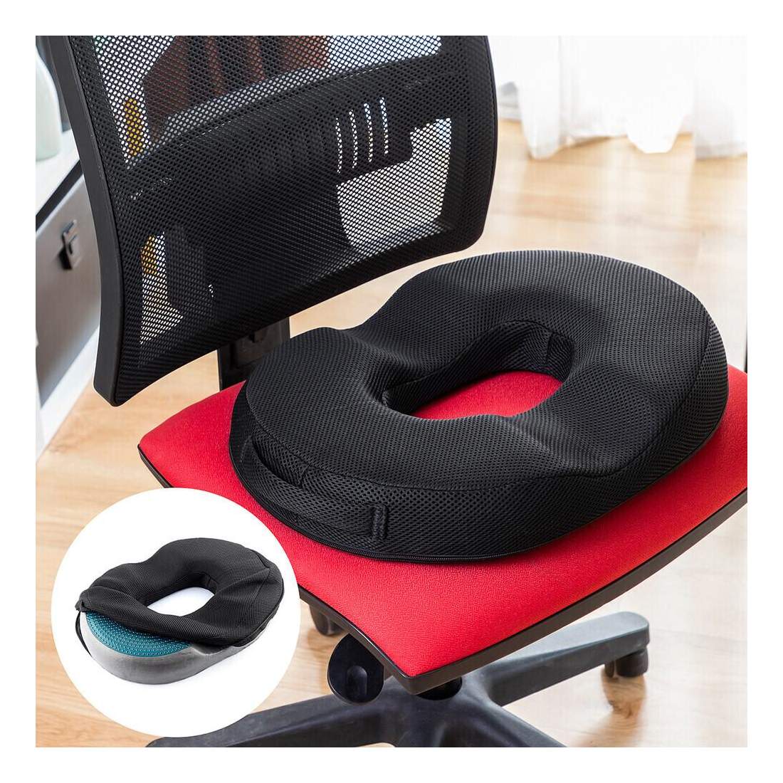 Pressurerelieving seat cushion