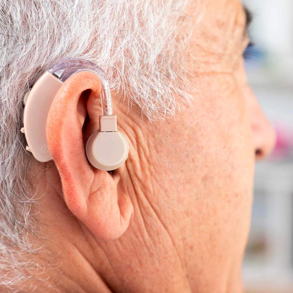 Høreapparat med opbevaringstaske billede