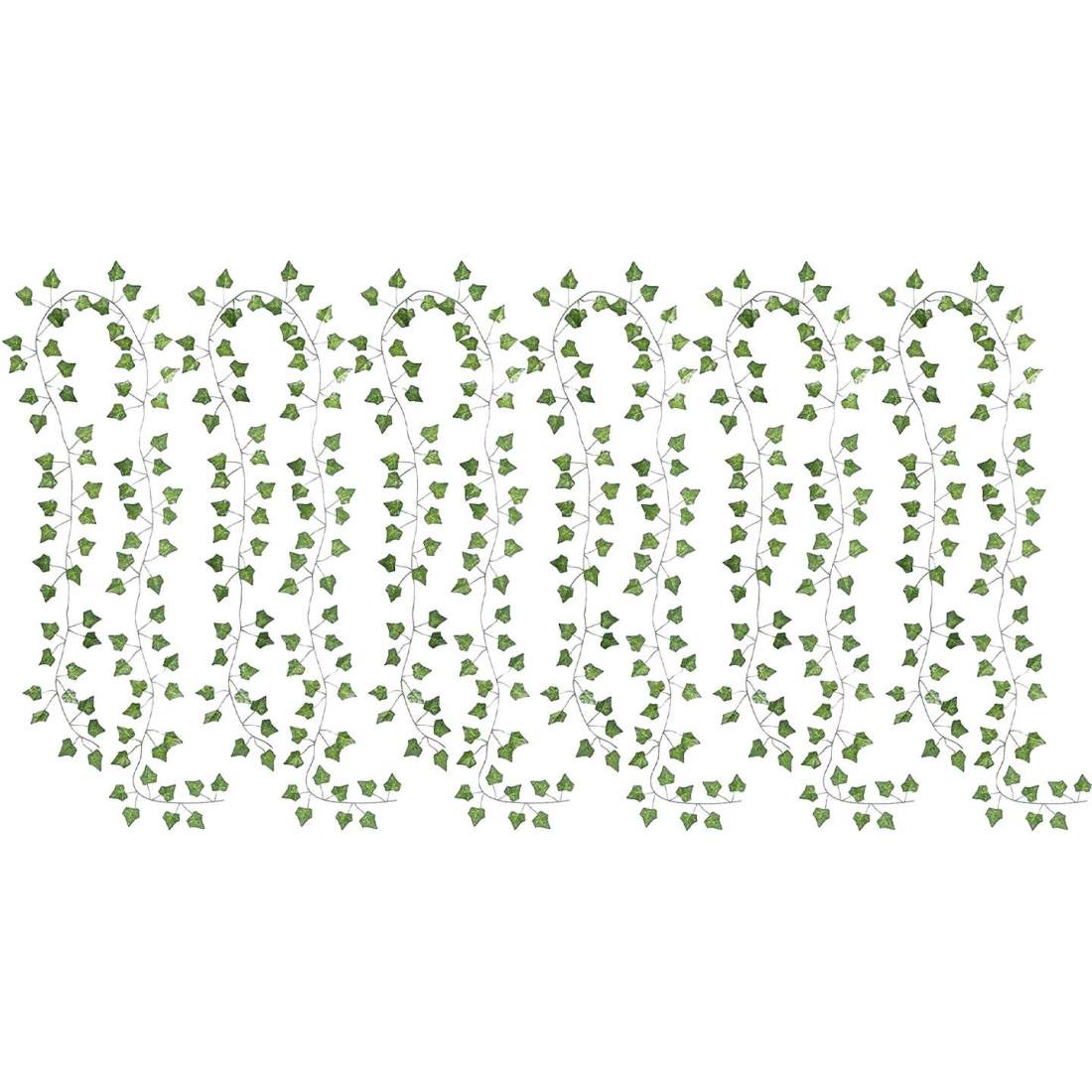 6x Konstgjorda Växtgrenar - Murgröna